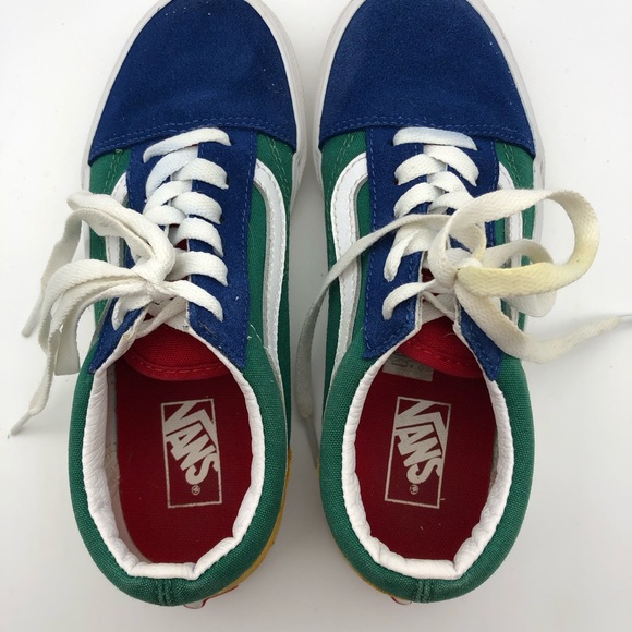 Vans Old Skool Yacht Club Kids Size: Multi Color US 3 - Picture 6 of 9